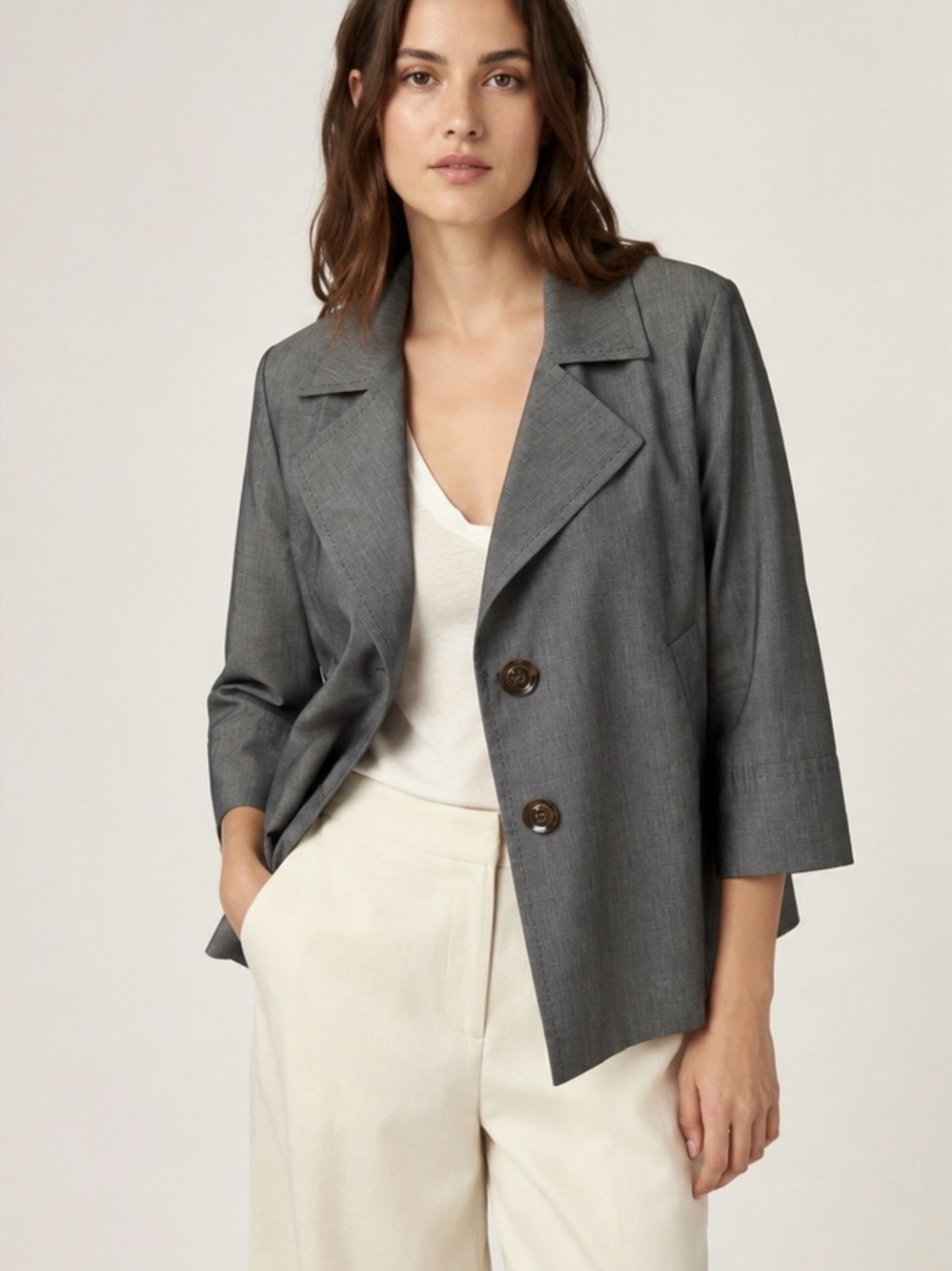 GERARD DAREL Dark Grey Blazer